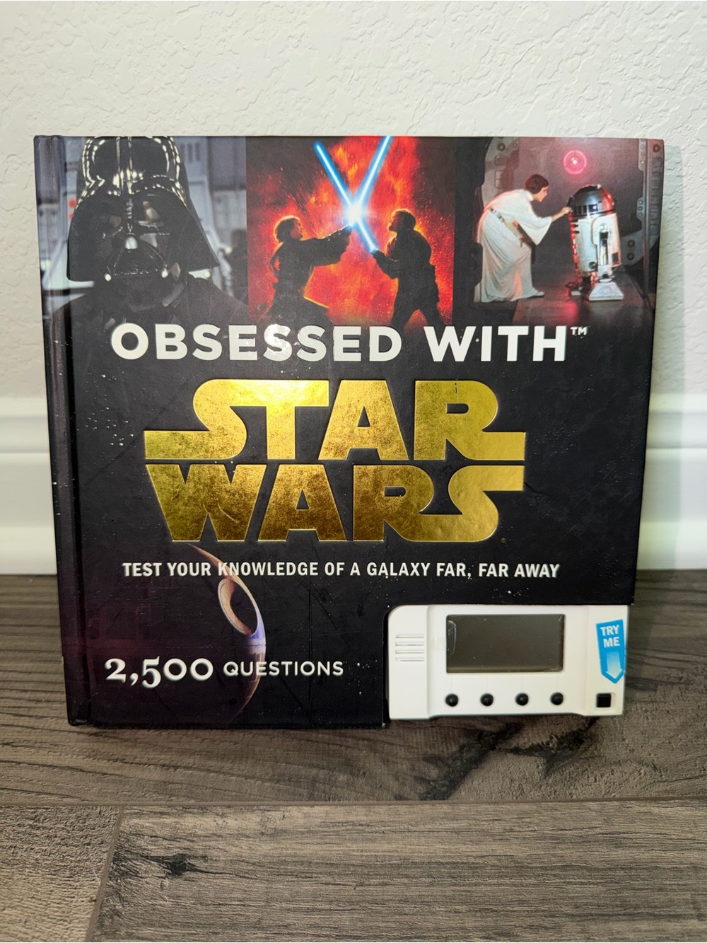 Star Wars Obsessed With Book — Black, Gold, White
